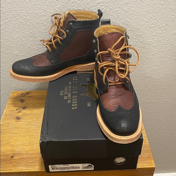 NIB Women’s Will Leather Wing Tip Boot, size 7 - Picture 5 of 9